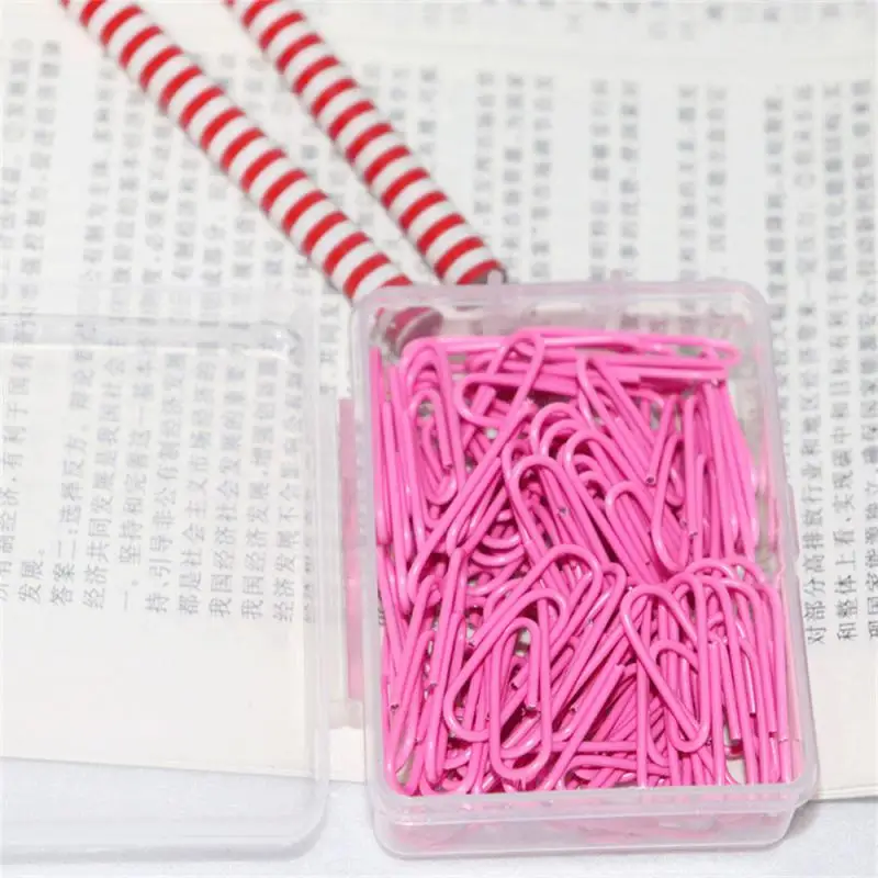 Metal Paper Clip Innovative Durable And Reliable Multi-function Convenient And Practical Daily Essentials Color Bookmark Useful