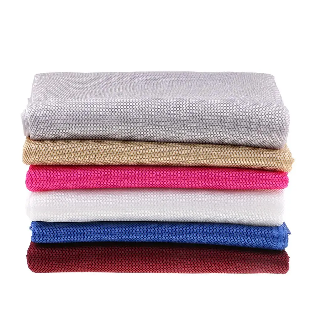 

Mesh tissue three -layer spacer for fish net carscarf towel meter