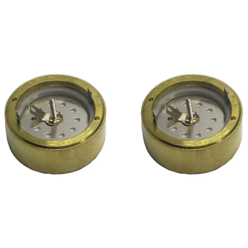 2Pc 26Mm Cartuccia per microfono a condensatore in rame Capsula Sostituzioni Microfono a diaframma largo Parti di strumenti elettrici-BCBW