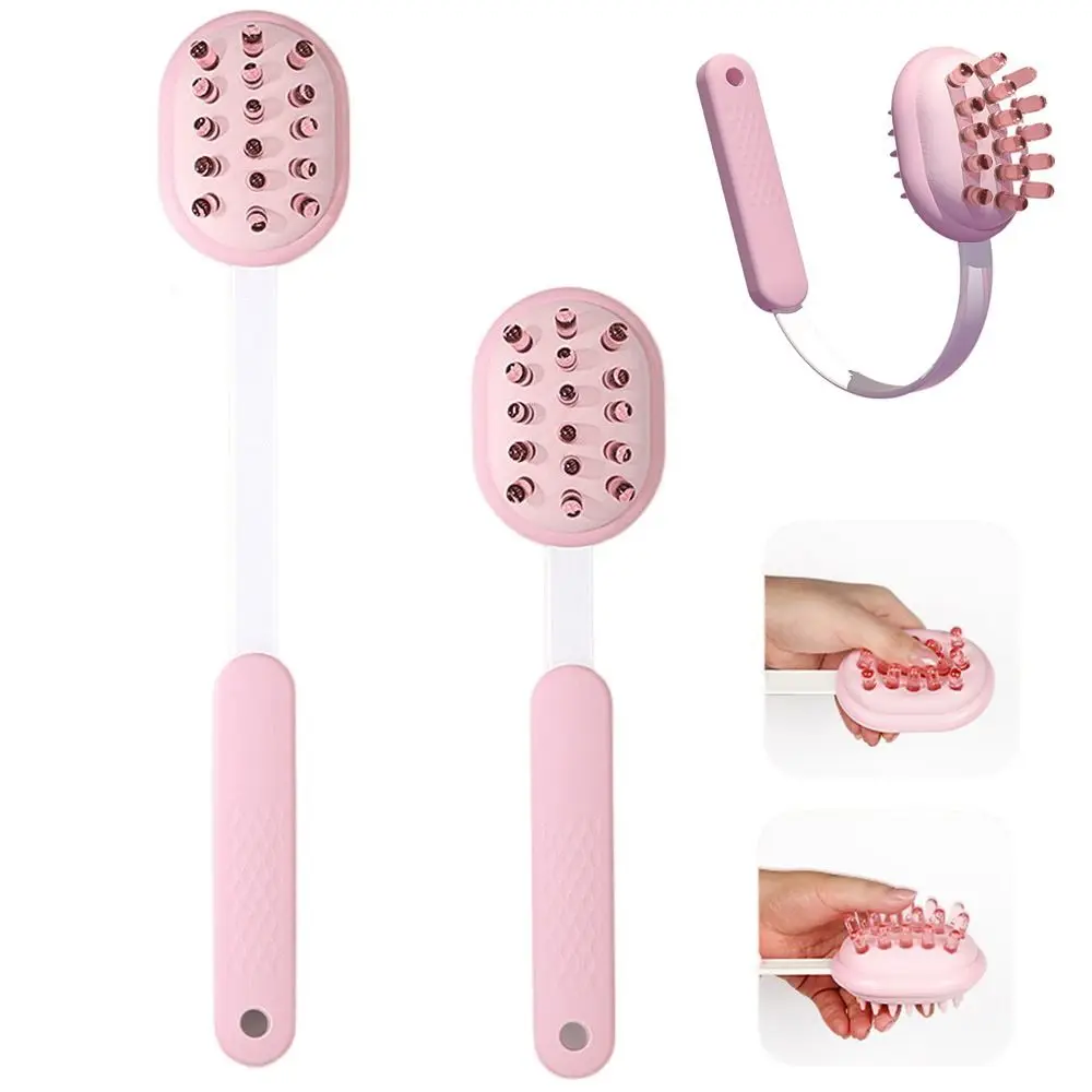 

Adjustable Handheld Massage Stick Double Side Telescopic Tapping Back Massager Comfortable Multi-purpose