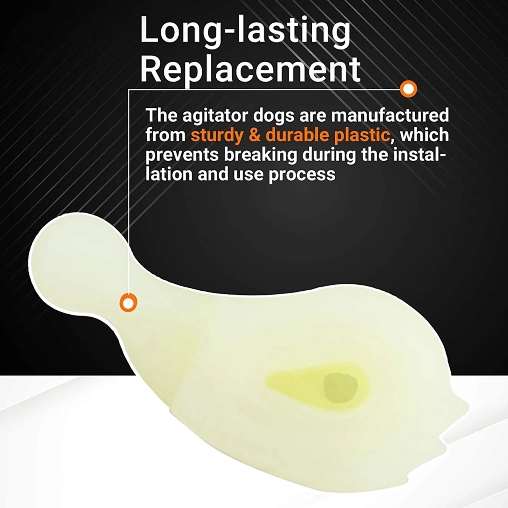 NOCM 1 Uds. Cortador de brocas de sierra perforadora para azulejos de vidrio de 25Mm y 12 Uds. Kit de repuesto para perros agitador de lavadora 80040