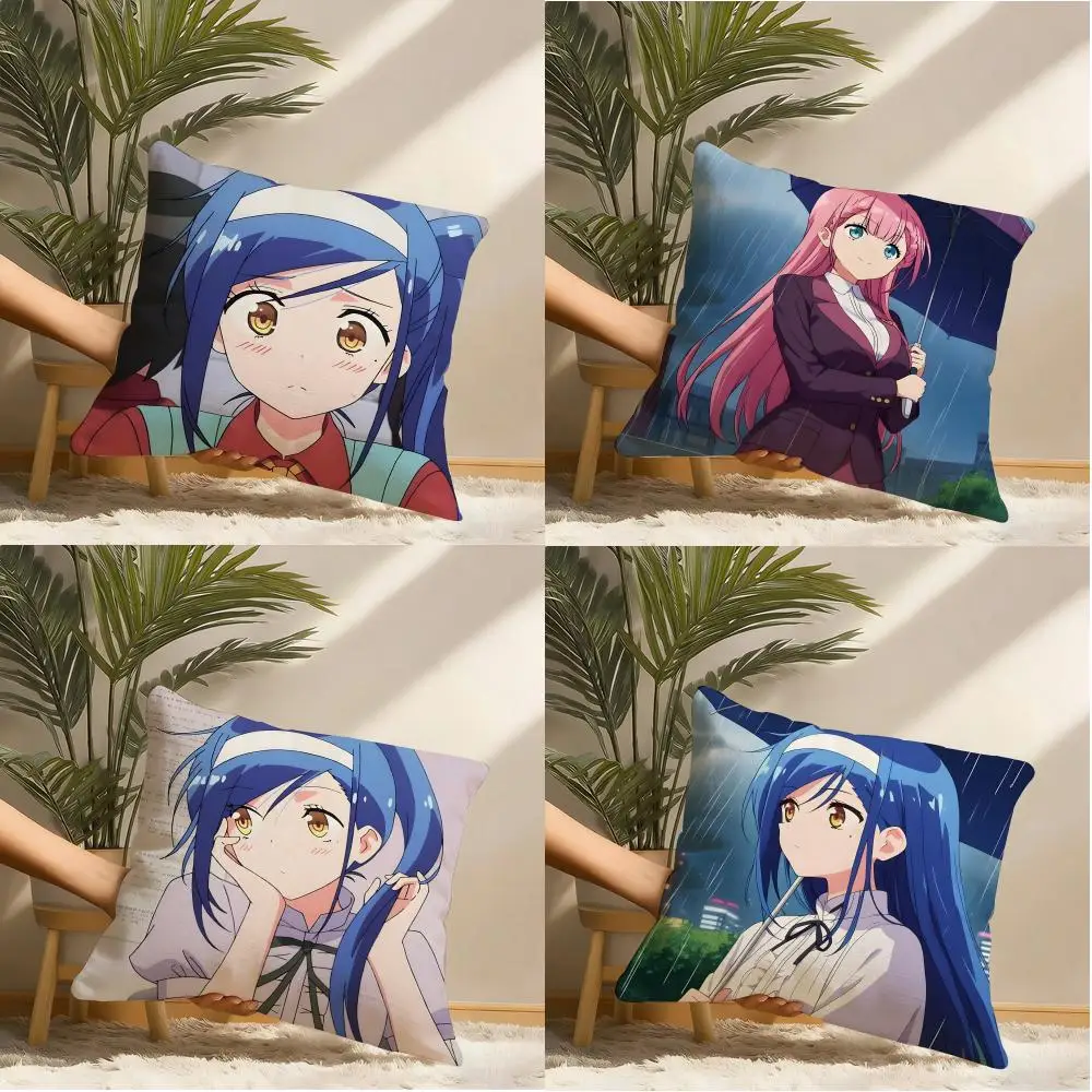 We Never Learn Anime-Kissenbezug, doppelseitig bedruckt, Sofakissen, Kopfteilkissen für Schlafzimmer