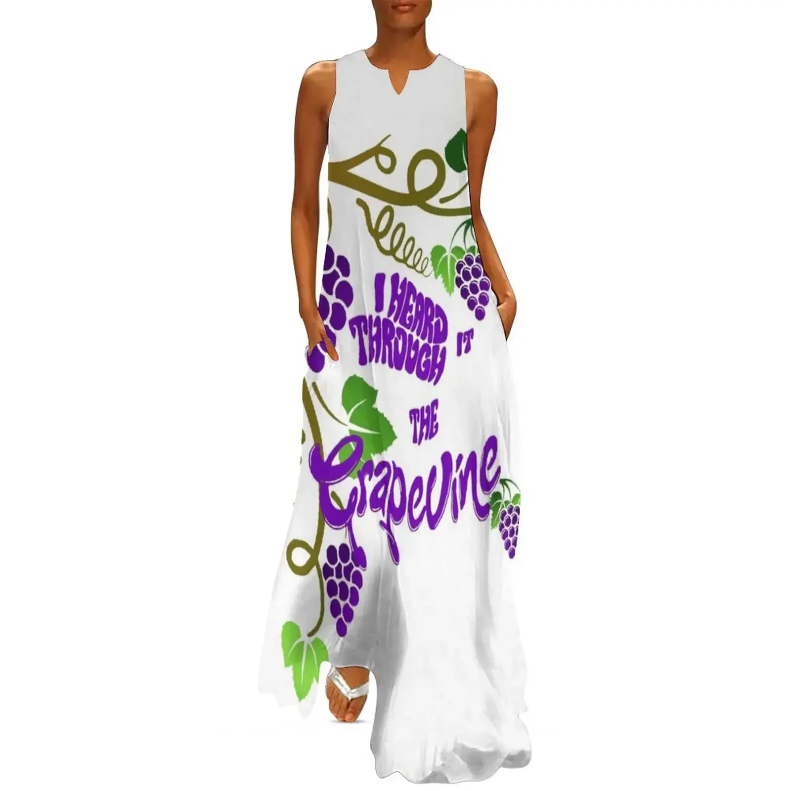 

I heard it through the Grapevine Long Dress dresses korean style ladies dresses for women 2025 birthday dress for women Dress