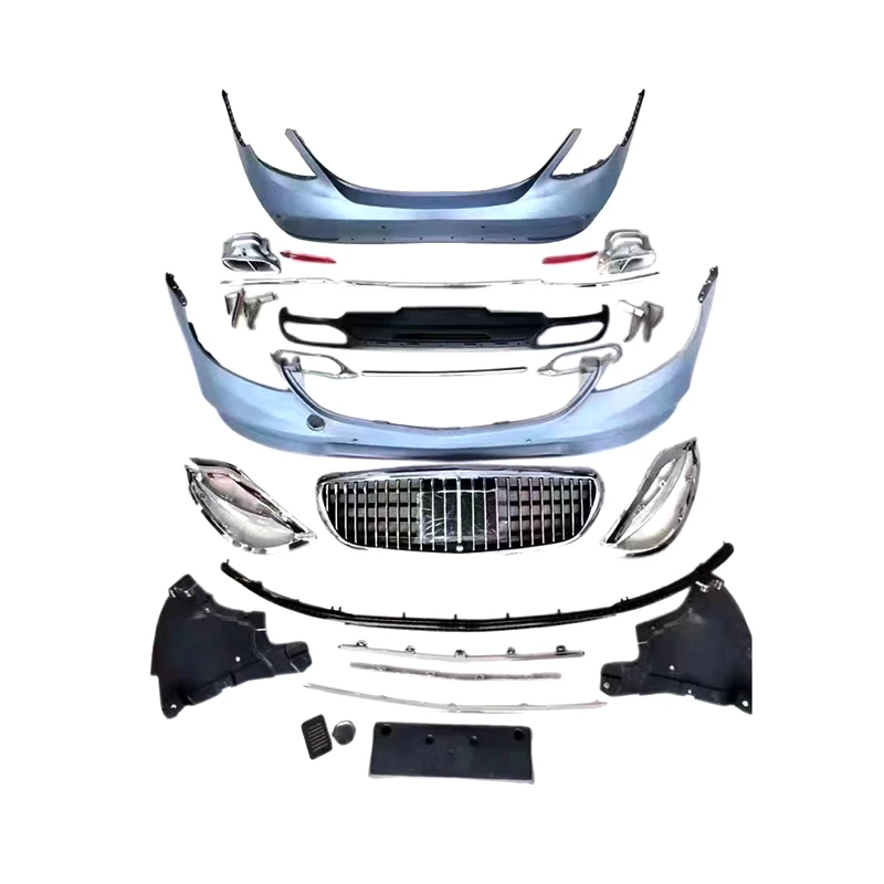 DJZG High quality Automotive Body kit car bumper  for Mercedes benz E-class W213 conversion to style 2016-2020 Year