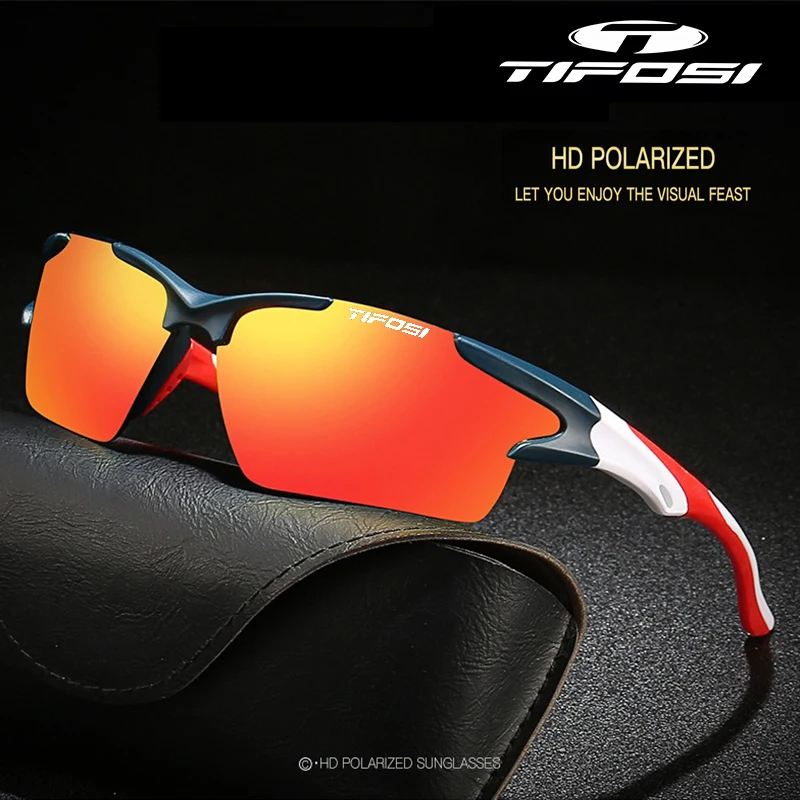 TIFOSI Men's and Women's Sports Anti glare Sunglasses TRACK Series Goggles Sunglasses Running Sports Cycling Sunglasses