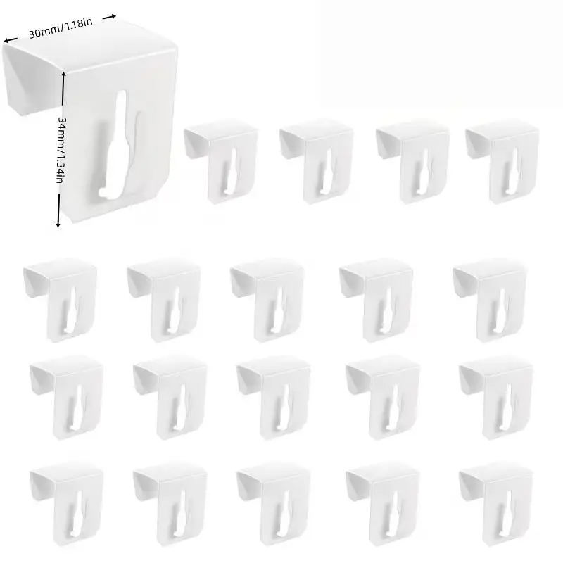 6pcs Universal Window Hook Clips – 0.5
