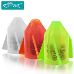 ZYZHE 6PCS Ultra-Loud Fishing Line Rattles Set High Pitched Catfish Attractors With Vibrant Beads Catfish Rigs Accessories