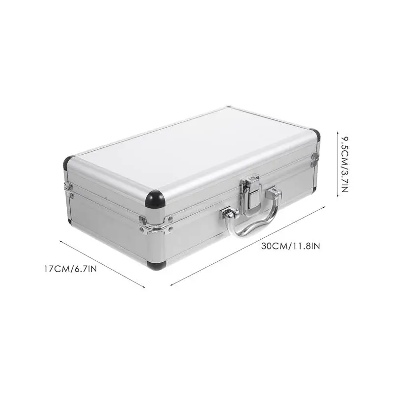 Toolbox First Aid Kit Mens Suitcase Storage Portable Travel Medical Abs Plastic Metal Man Aluminum Briefcase