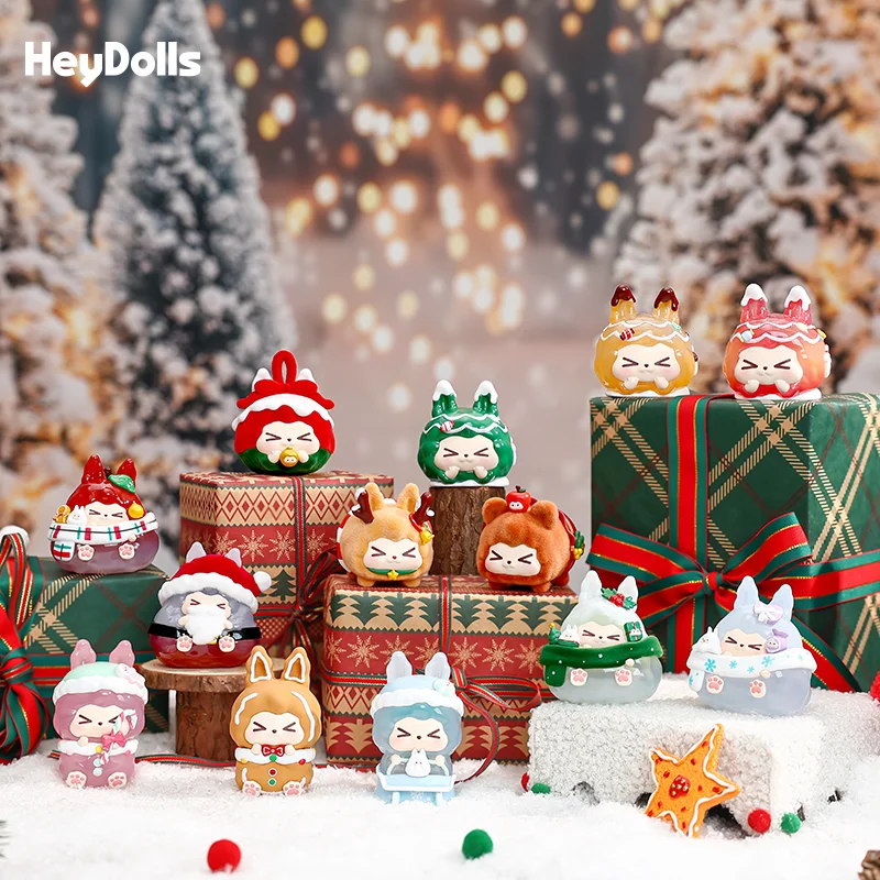 صندوق أعمى من سلسلة أرنب كيكي الدافئة لعيد الميلاد #1