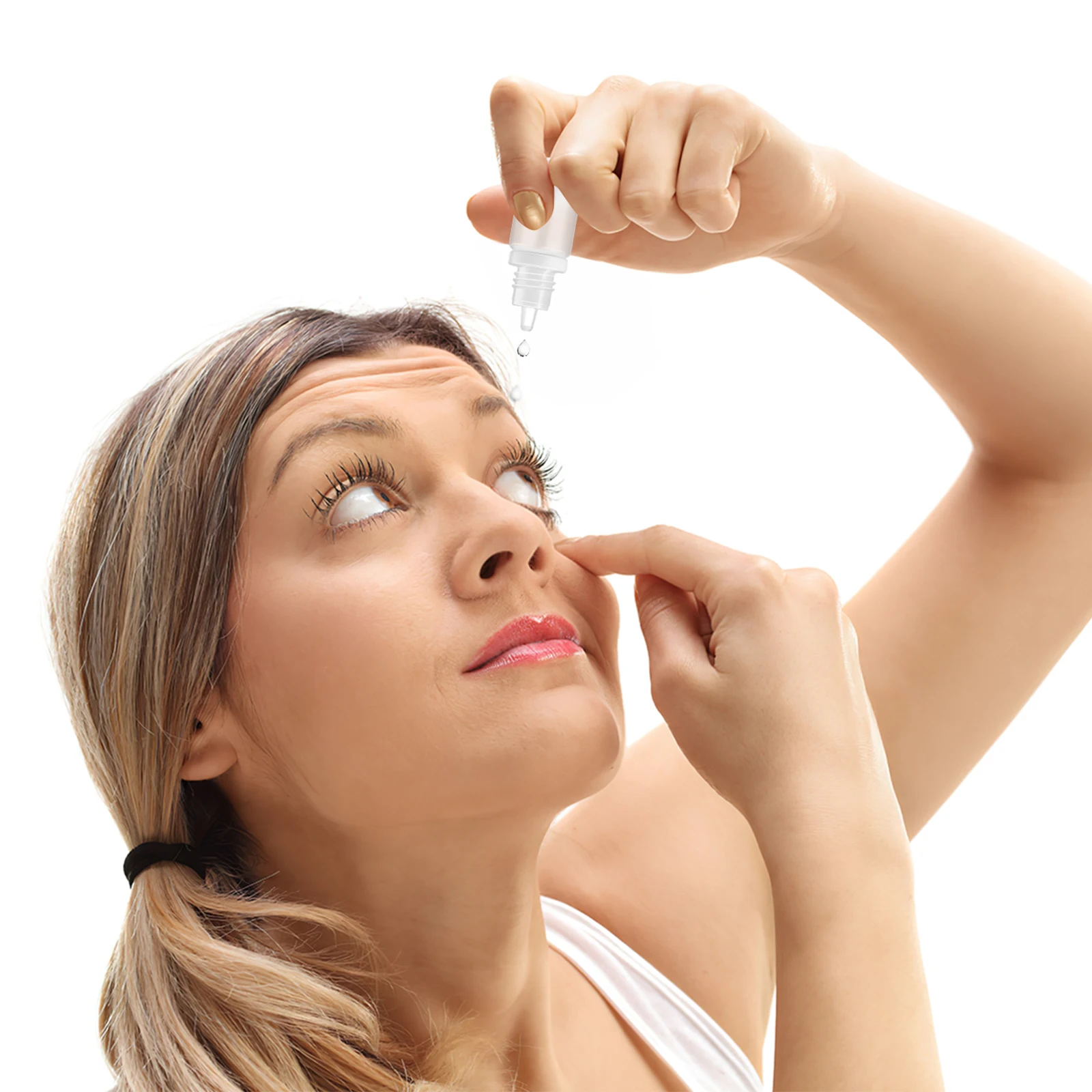 

12pcs Bottles Empty Squeezable Eye Liquid Bottle 15Ml Portable Plastic Mini Dropper Leakproof Dispenser For Eyedrops Pigment