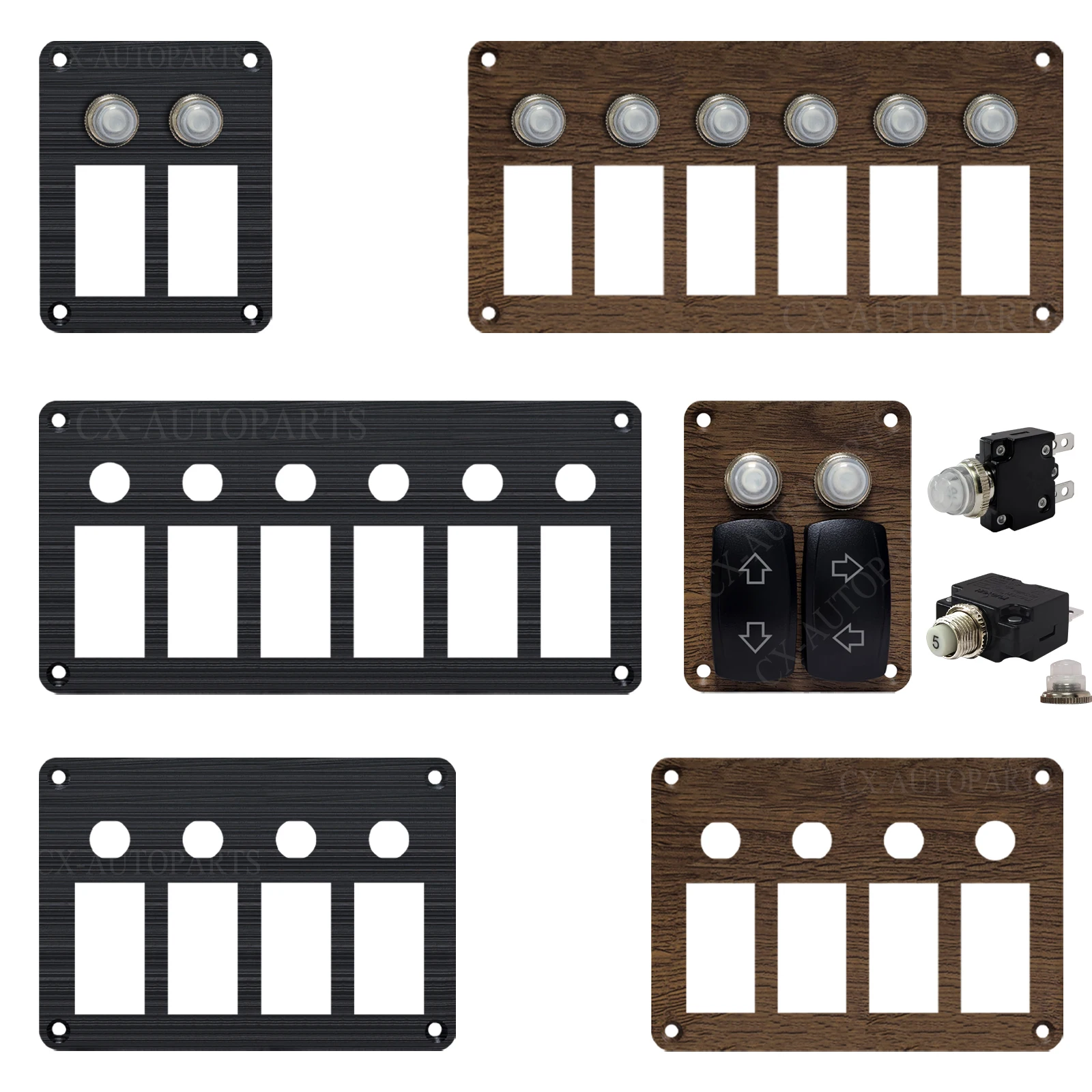 2/4/6 Way Aluminum …