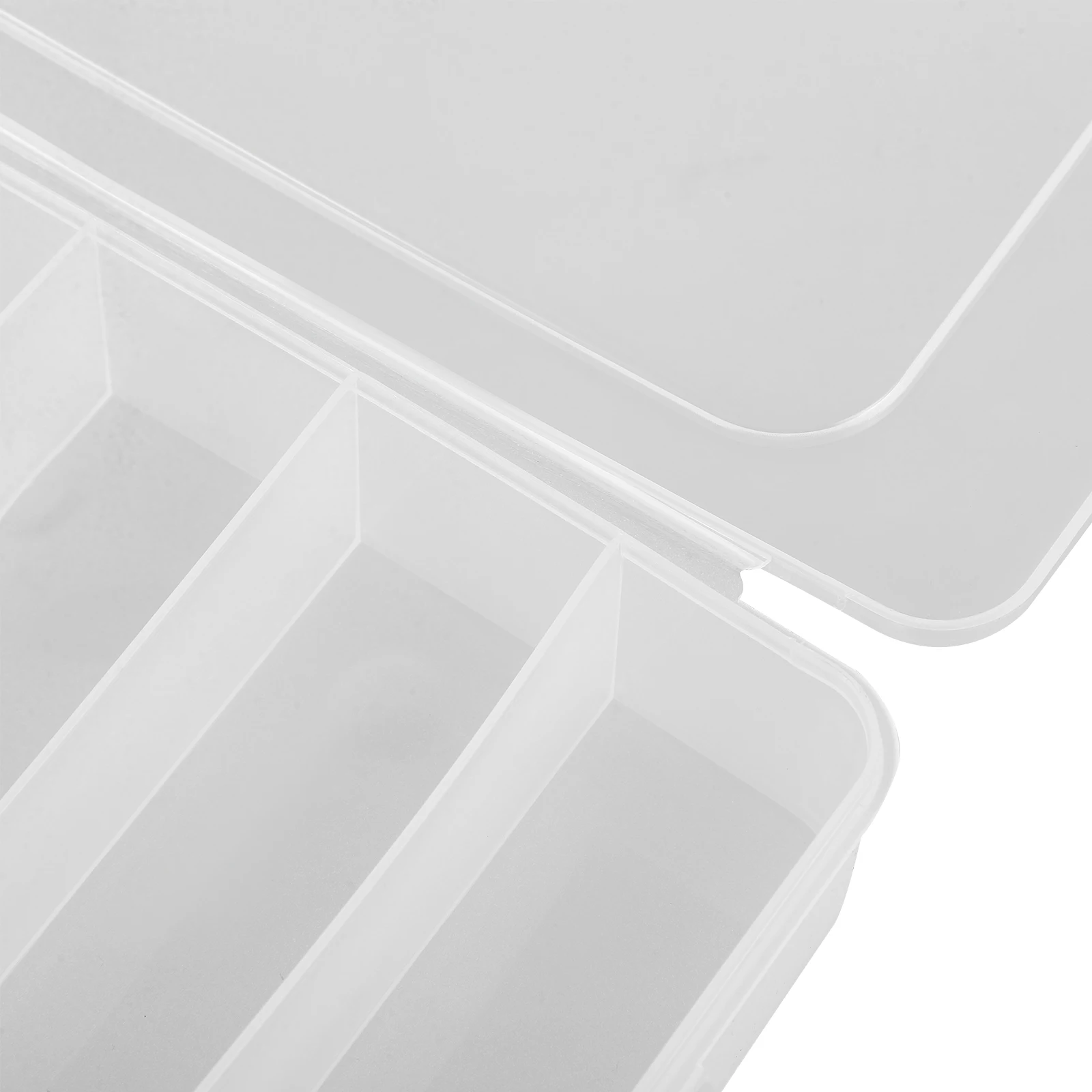 Cosmetica Opbergdoos Make-up Tool Organizer Transparante Compartiment Container voor Wattenstaafjes Lippenstiften Accessoires