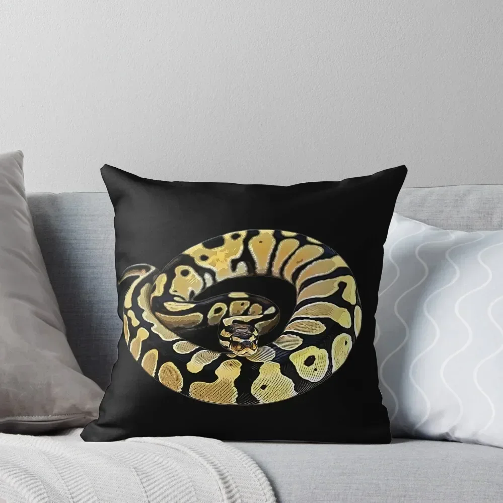 Ball Python Snake - Morph Lovers Throw Pillow Pillows Aesthetic Cushions Home Decor Sofa Decorative Covers pillow