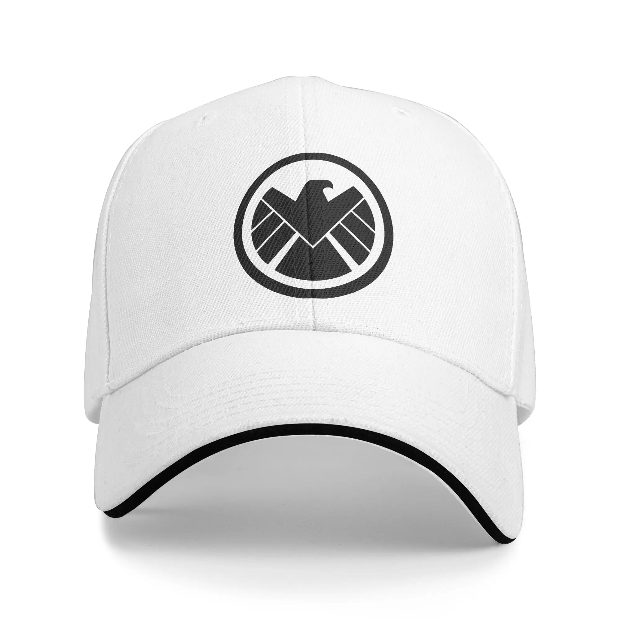S.H.I.E.L.D. Eagle Emblem Secret Spy Agency Symbol Comic Casual Baseball Cap Outdoor Sport Trucker Hat Summer Baseball Caps