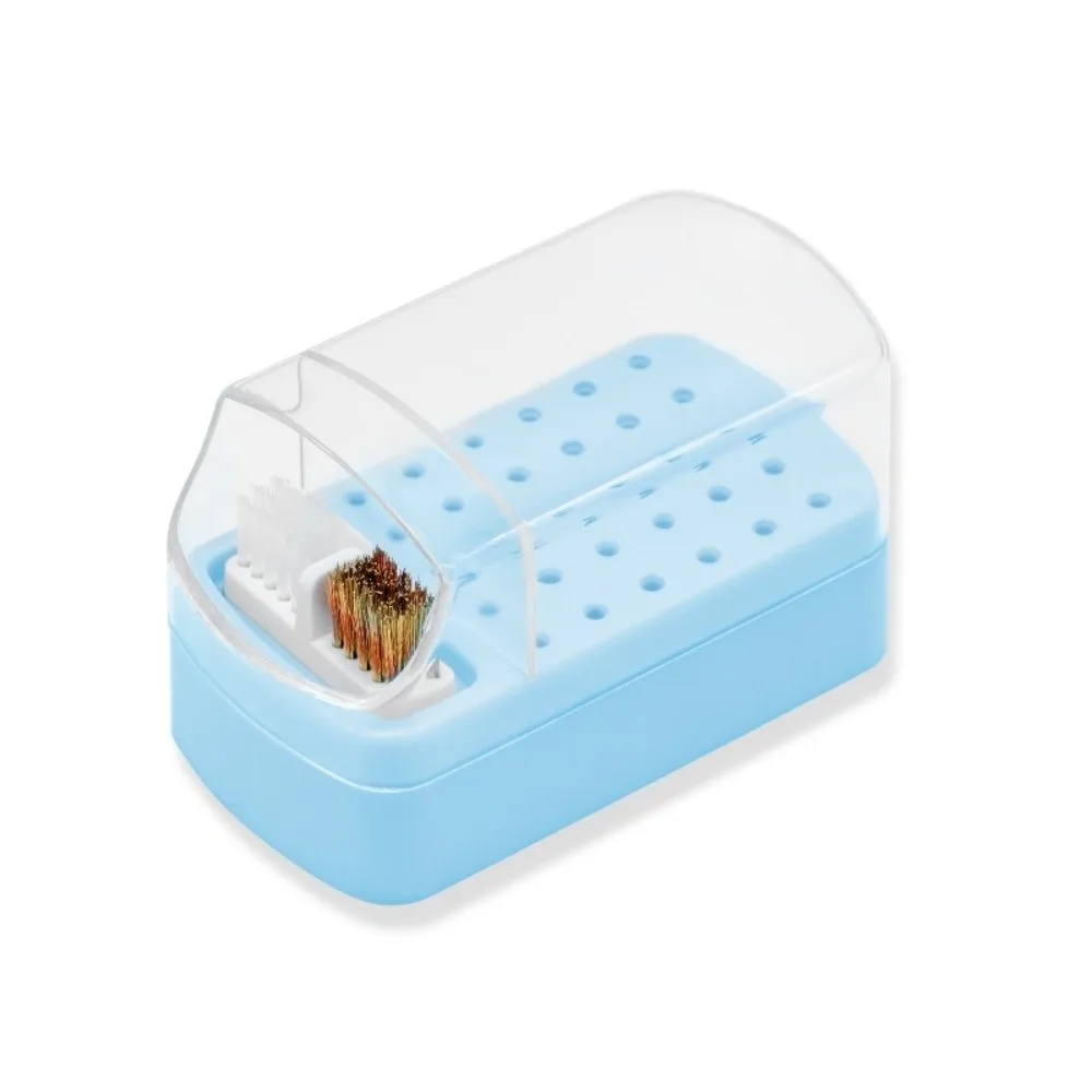 

Новый органайзер для сверл для ногтей с 30 отверстиями, акриловая коробка для дизайна ногтей, держатель для сверл для дизайна ногтей, подставка для дизайна ногтей, домашний дизайн ногтей