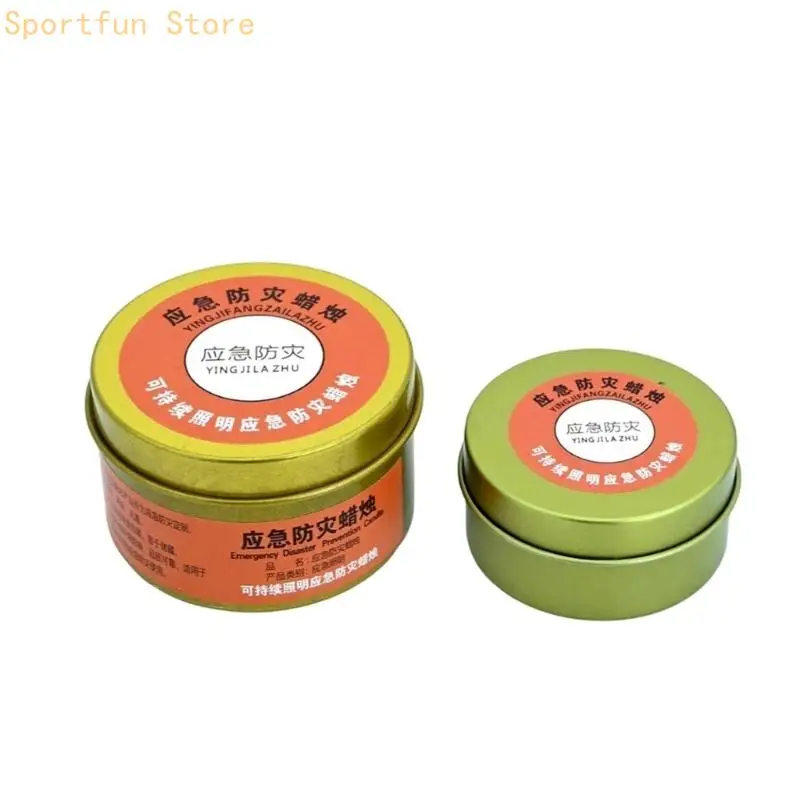 Emergency with Metal Container for Camping Lighting, Household Readiness, Tea Warming, and General Home Use X7JD