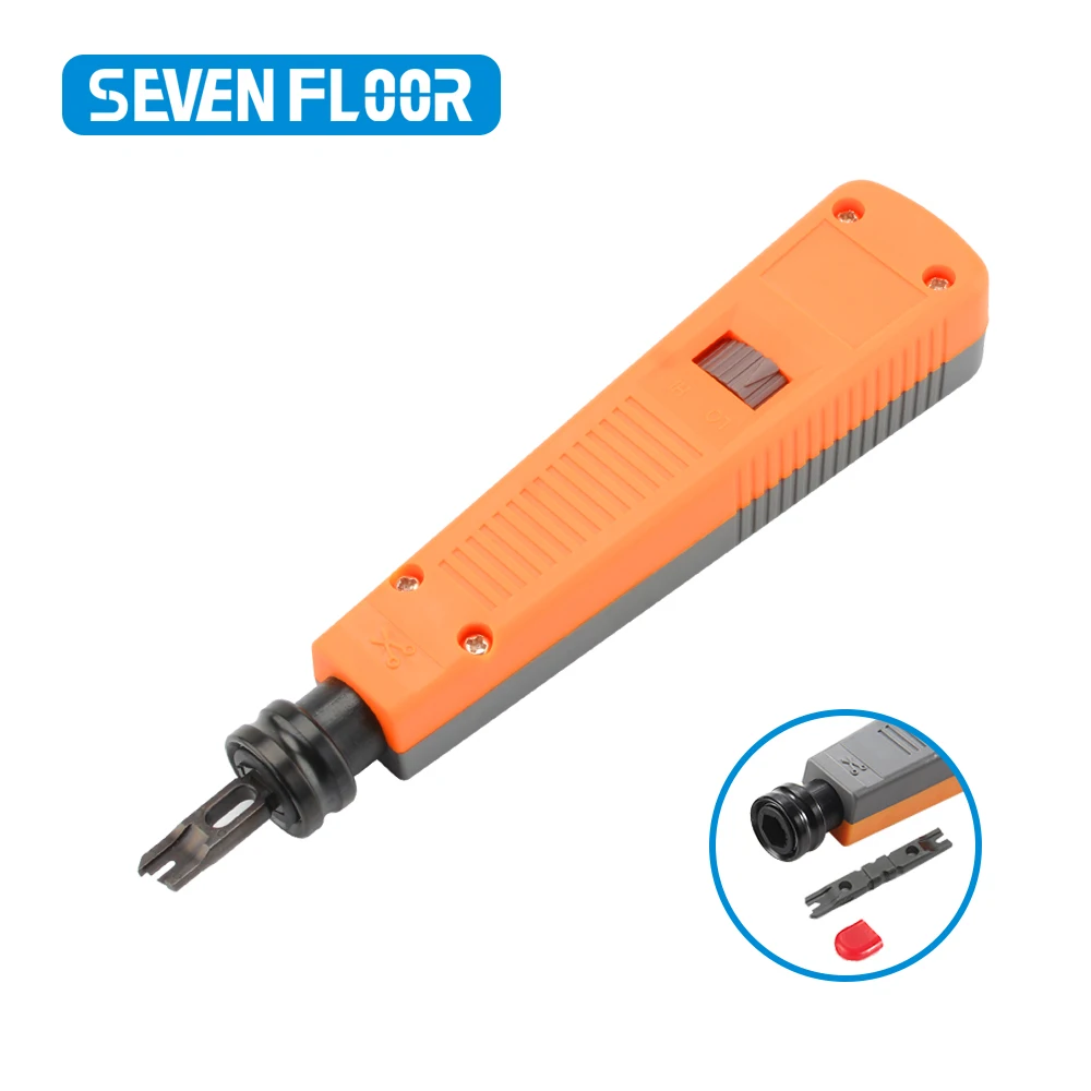 

110/88Punch Down Tool Multifunction Krone Type IDC/Network Wire Cat5 & Telephone Insertion Impact Terminal Tools