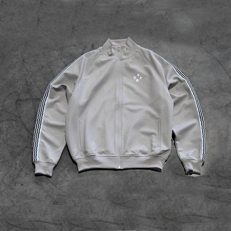 Y2K Готическая Тематическая Толстовка На Молнии Большого Размера, Осенняя Утолщенная Толстовка, Мужская Уличная Одежда