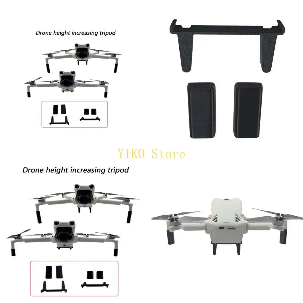K32C Height Extension Landing Gear For Lito 1 Leg ABS Height Risers