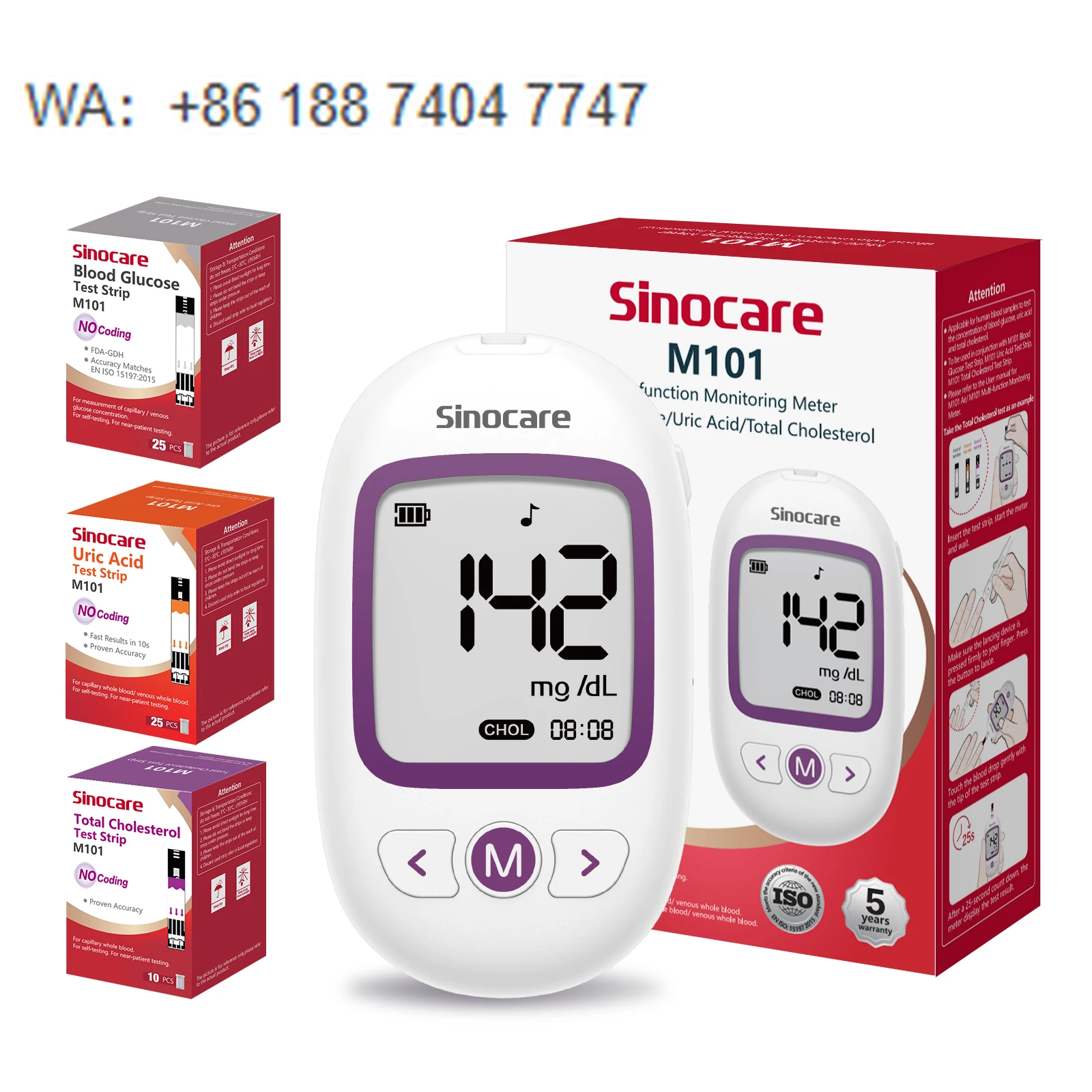 misuratore-3-in-1-per-colesterolo-totale-acido-urico-e-glucosio-macchina-per-test-del-diabete-con-certificazione-ce-iso