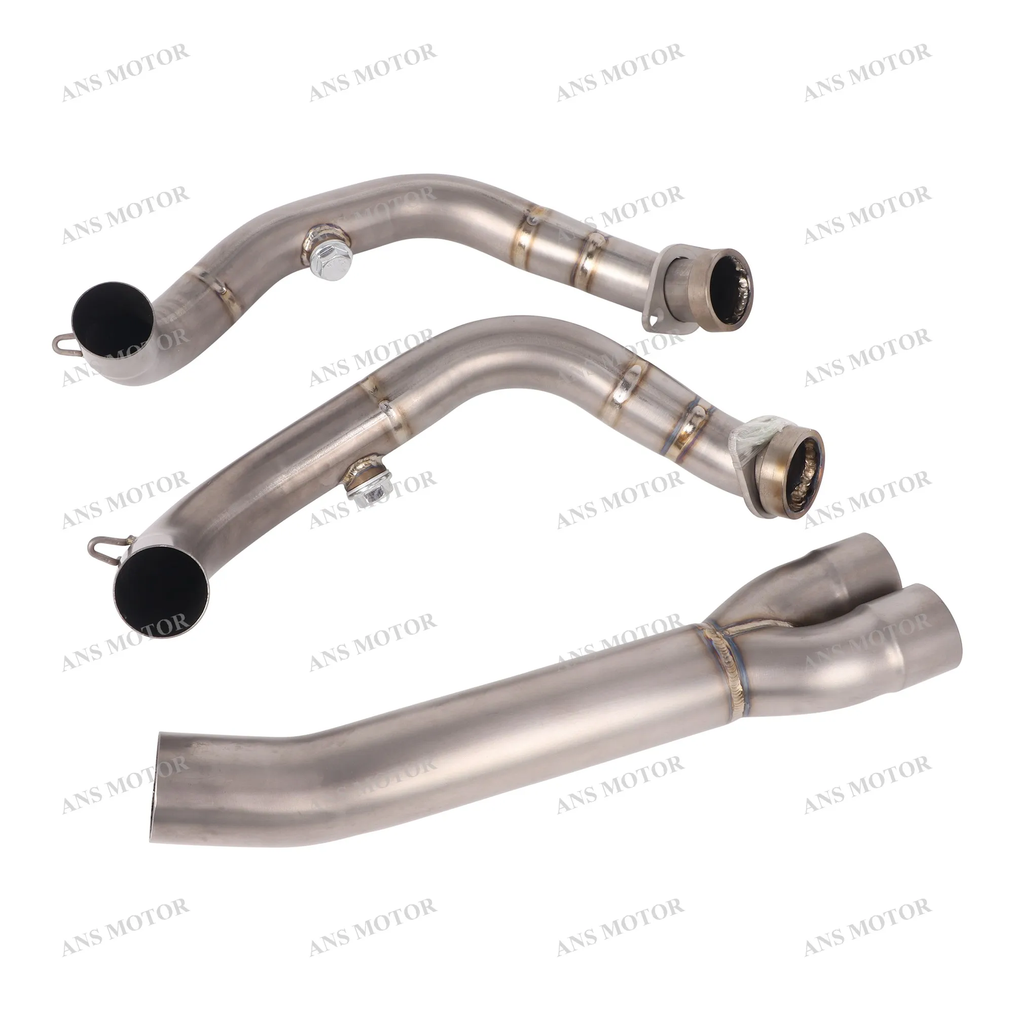 Escape For VOGE DS900X 2024 2025 Motorcycle Exhaust Front Link Pipe Original Connect Titanium