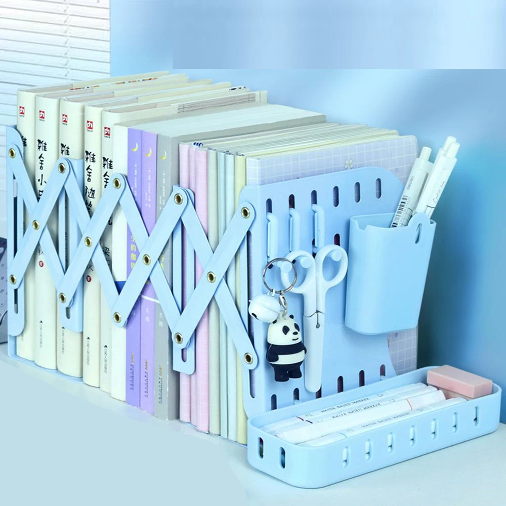 

Креативные большие выдвижные подставки для книг, металлический настольный держатель для книг, органайзер для столов, офиса, школы, дома, книжная полка, канцелярские принадлежности, подарок