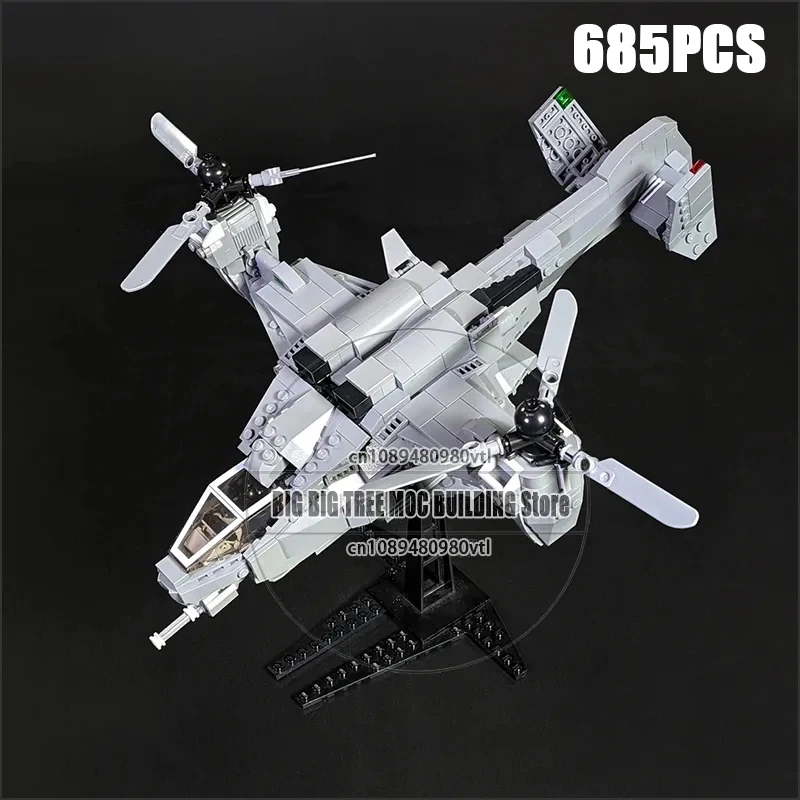 Spaceplane Falcon MOC Building Block Sabre Fighter Bricks Scorpion Tank Mantis Robot Model Military Series DIY Assemble Toy Gift