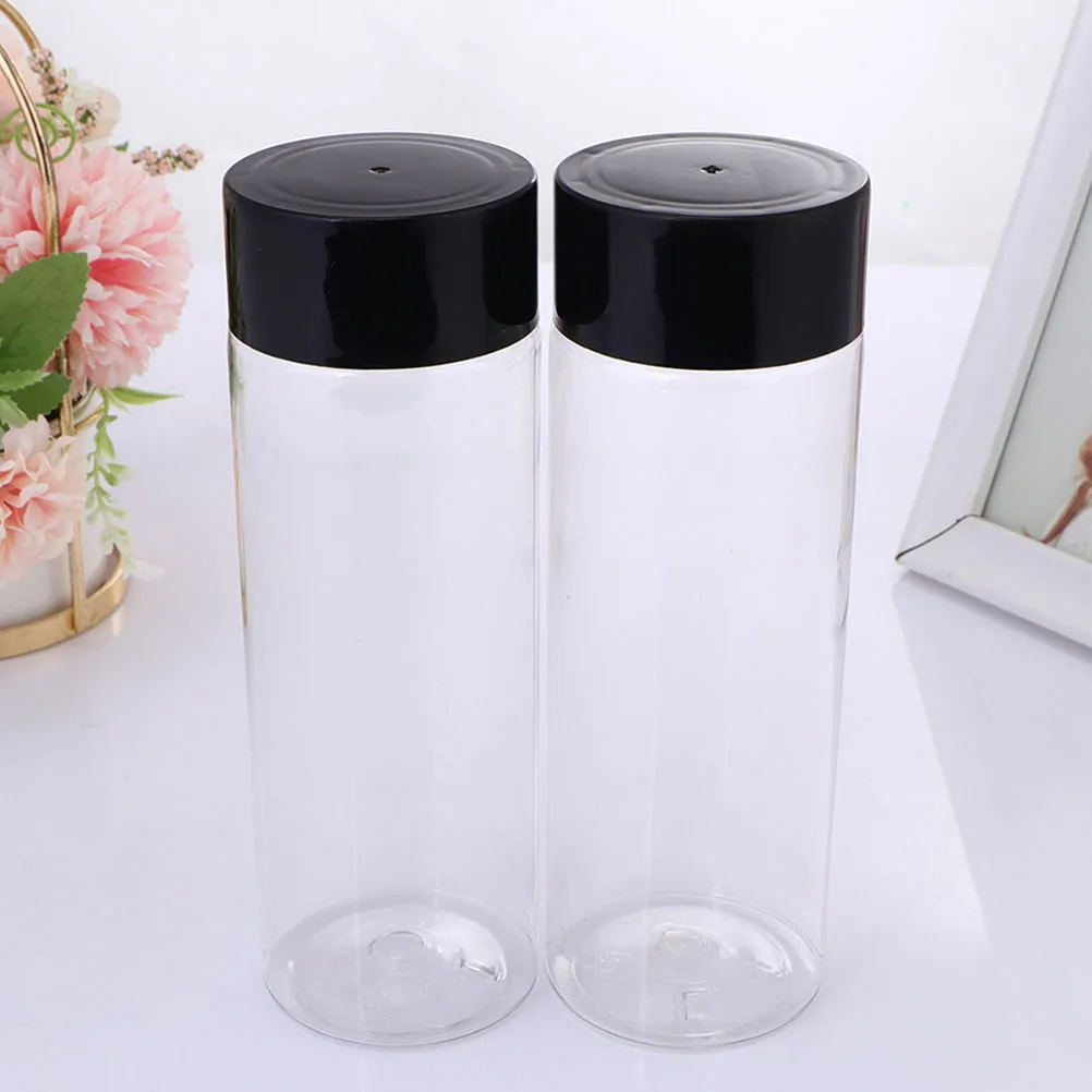 

12 Pcs 55mm Double Lid Condiment Bottles Large Capacity Leak Proof Juice Containers PET Reusable Storage Jars Small Size