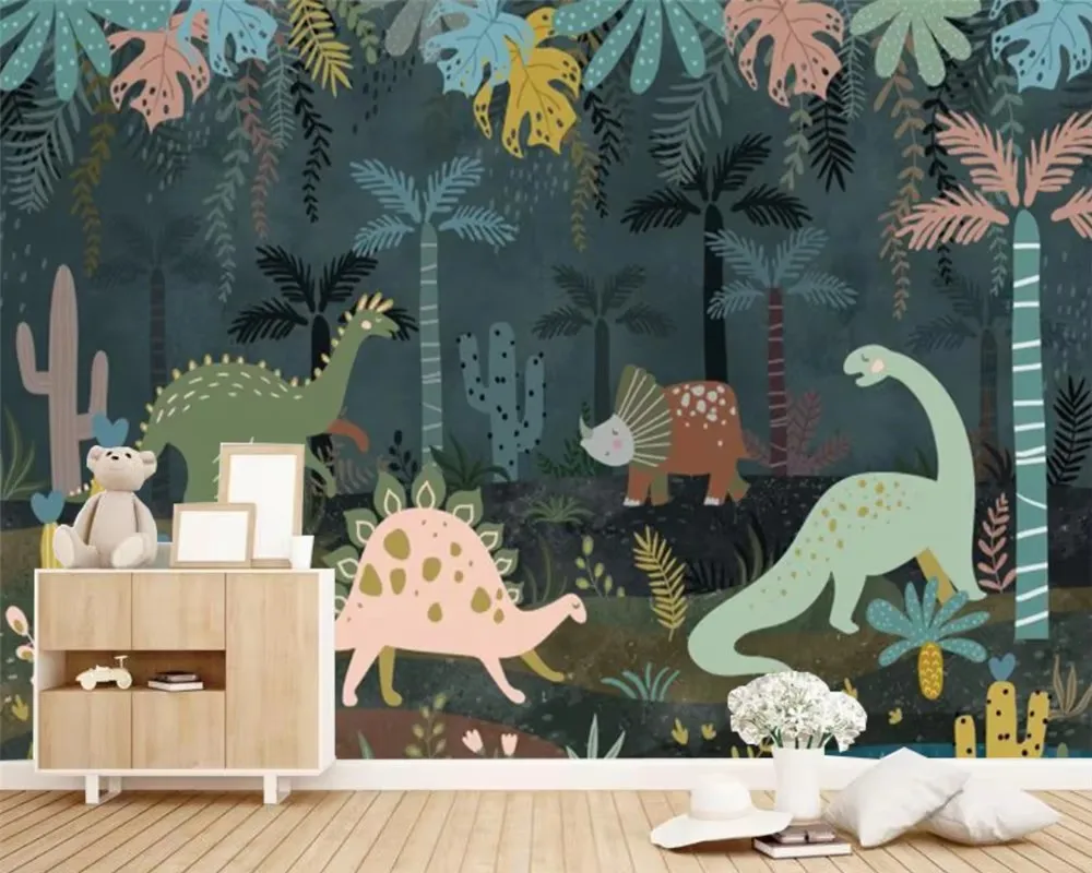 custom Southeast Asia Tropical wallpaper for bedroom wallpapers for living room Children's room background wall mural wallpaper