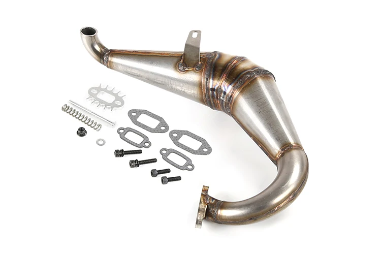 ท่อไอเสียสแตนเลสเหมาะกับ 1/5 LOSI 5IVE-T ROFUN ROVAN LT DTT