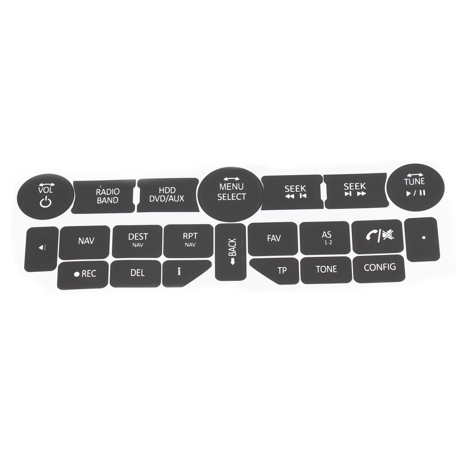 

Sticker Repair Stickers Button Repair Decal Sticker for SAAB 3rd Gen 95NG 94X Sunlight Protection Easy Install
