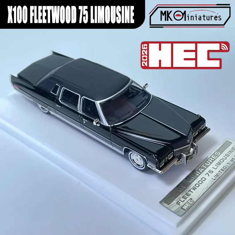 1:18 1959 Cadillac Series 75 Limousine SILVER Sunset Coach