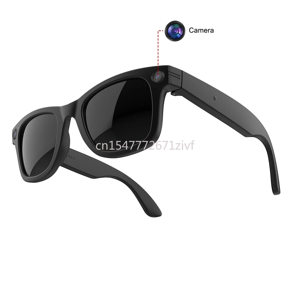 

2025 W600 Smart Wearable Headset with Camera BT Audio Call AI Photo Recognition Voice Recording Smart Glasses