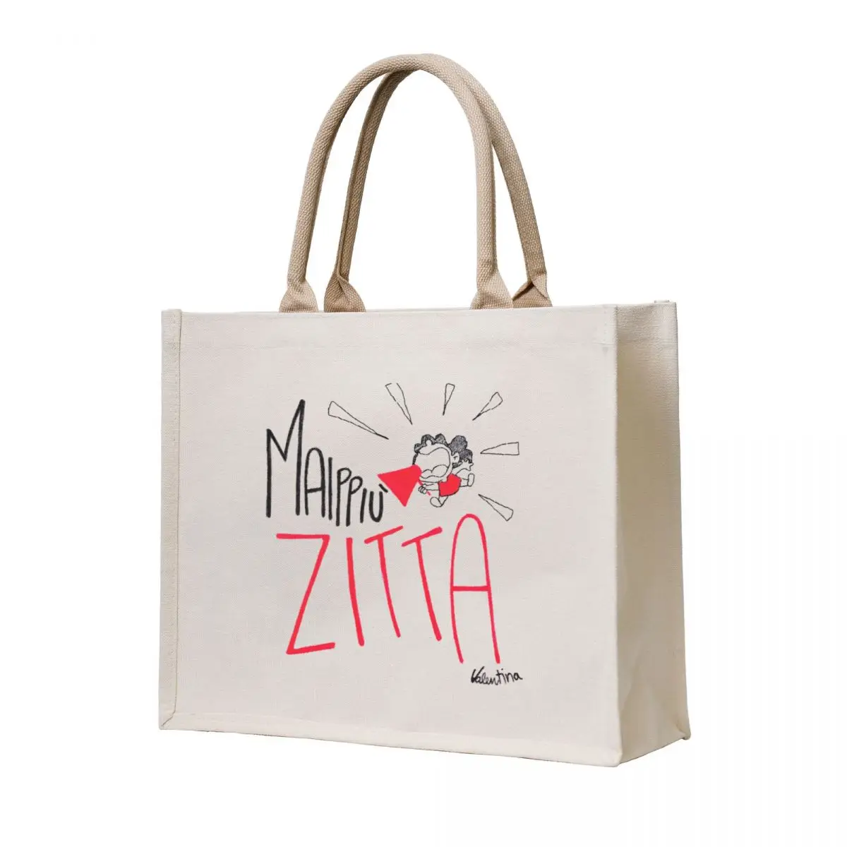 

Maippiù Zitta Tote Bag women bag Candy bags supermarket folding bag