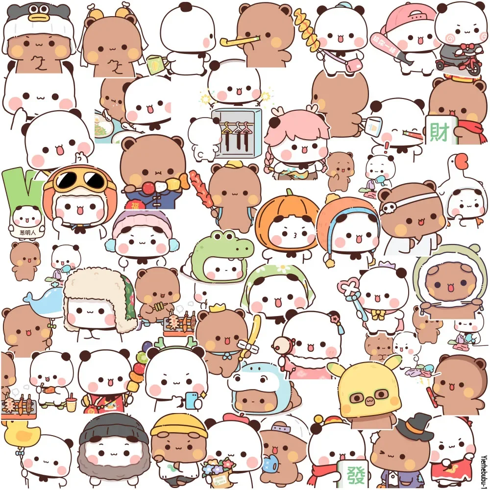 500Pcs Waterproof Lovely Cartoon Stickers Pack for Laptop Water Bottle Phone Case Skateboard Collectible Decor Decals