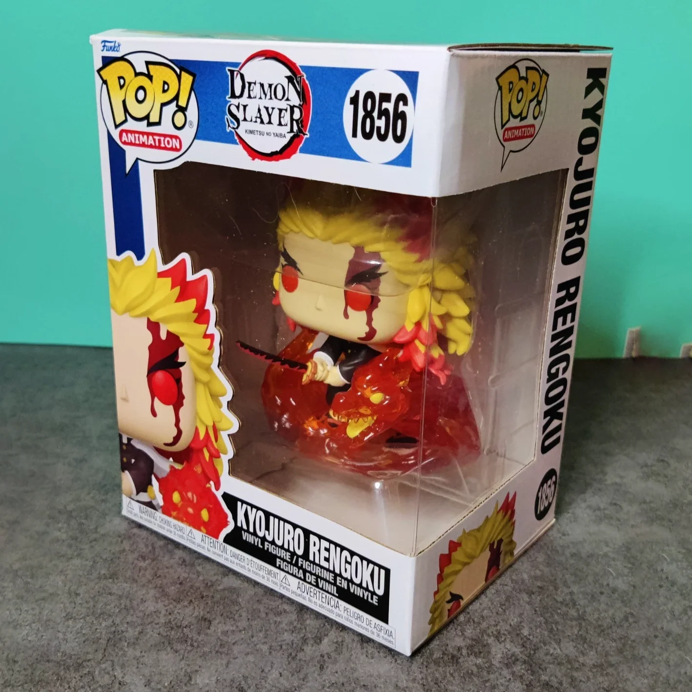 

Премиум Kyojuro Rengoku (9-я форма) 185 FUNKO POP Demon Slayer Аниме Фигурка 4,2 дюйма Коллекционная ограниченная серия Фигурки Игрушка в подарок