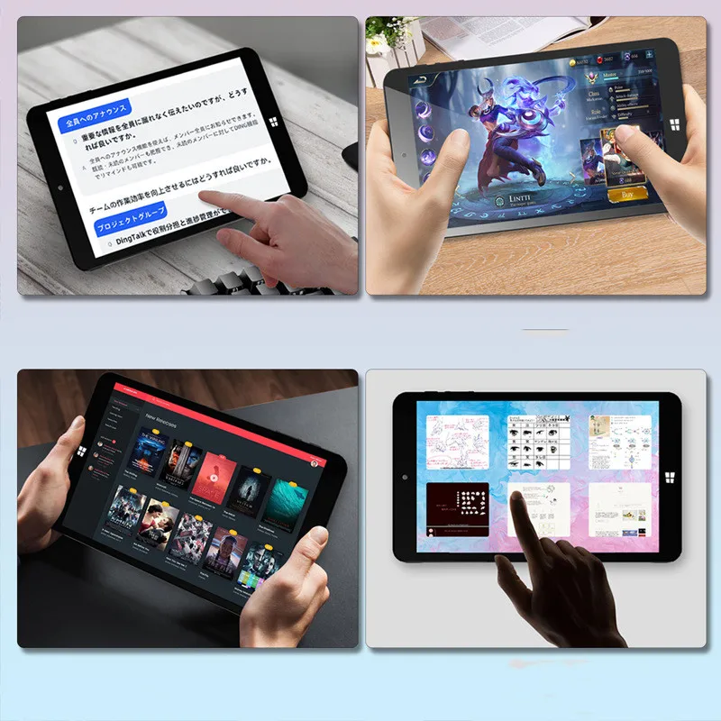 8 INCH Windows 10 Tablet PC System 2GDDR RAM 32GROM Z3735F WIFI Quad Core  Office Work WIFI Dual Cameras