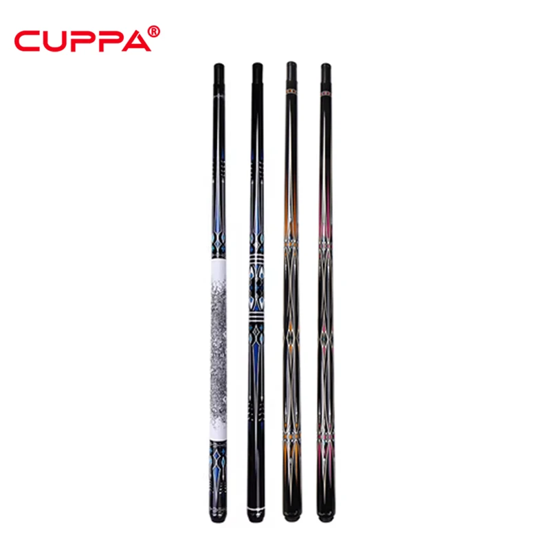 Split Billiard Cue with Carbon Fiber Shaft, Nine-ball Arm, Electric Wood Ferrule Game Stick, Tip Size 10.5mm, 11.5mm, 12.5mm