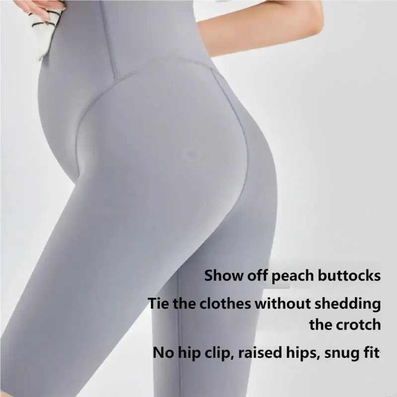 Super Breathable And Lightweight Maternity Half Pants For Hot Summer Days Providing Comfort For Pregnant Women A2UB