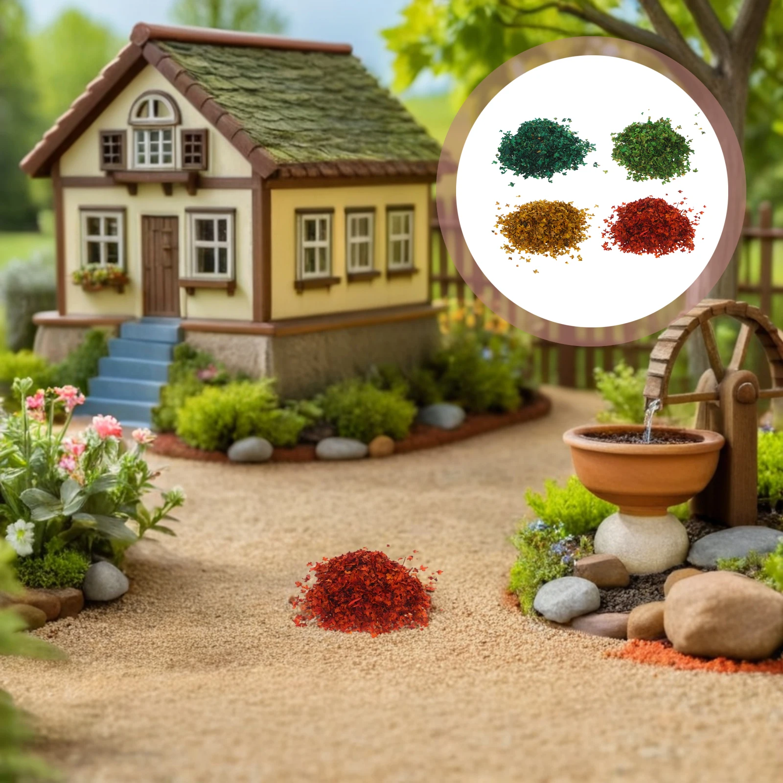 

4 Bags Realistic Miniature Leaves For Crafts Artificial Autumn Maple Leaf Decor Diorama Supplies Fake Leaves Diy Building