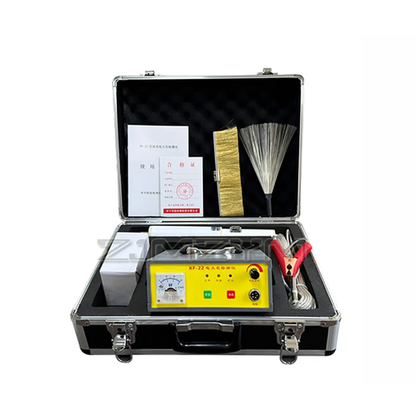 KF-22 Electric Spark Leak Detector Metal Anticorrosive Coating Testing 0.05-10mm Rechargeable Holiday Detector Pinhole Tester - view 5