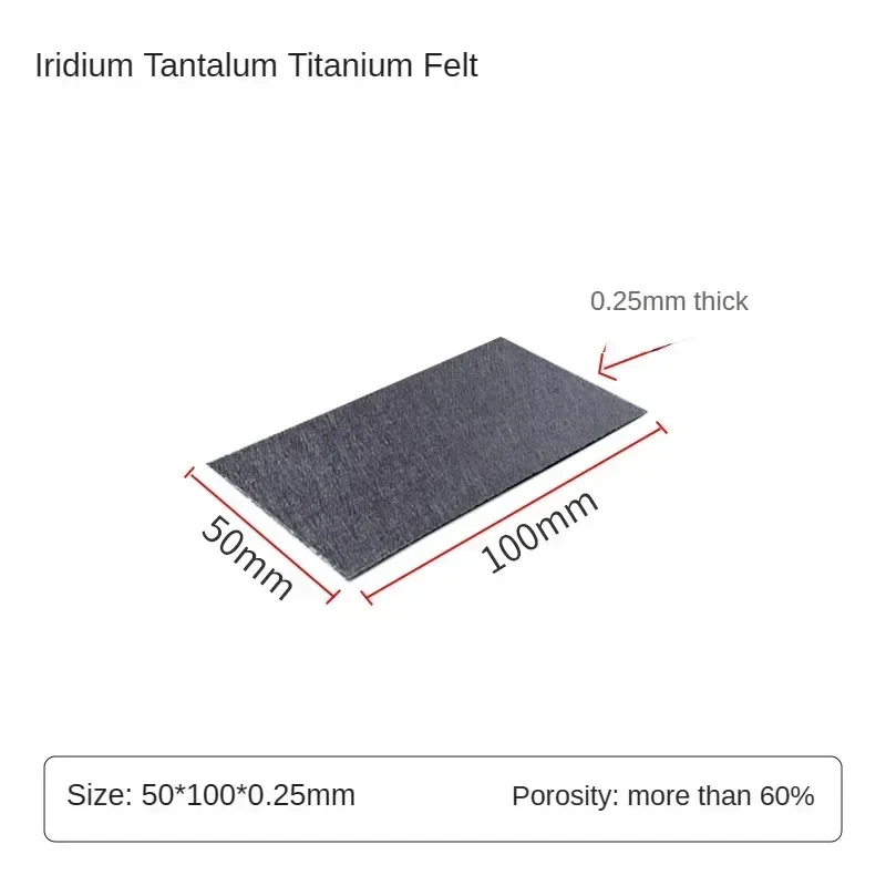 Tantalum Felt/pem Electrolytic Water Hydrogen Production Fuel Cell Gas Diffusion 0.1-1.5mm