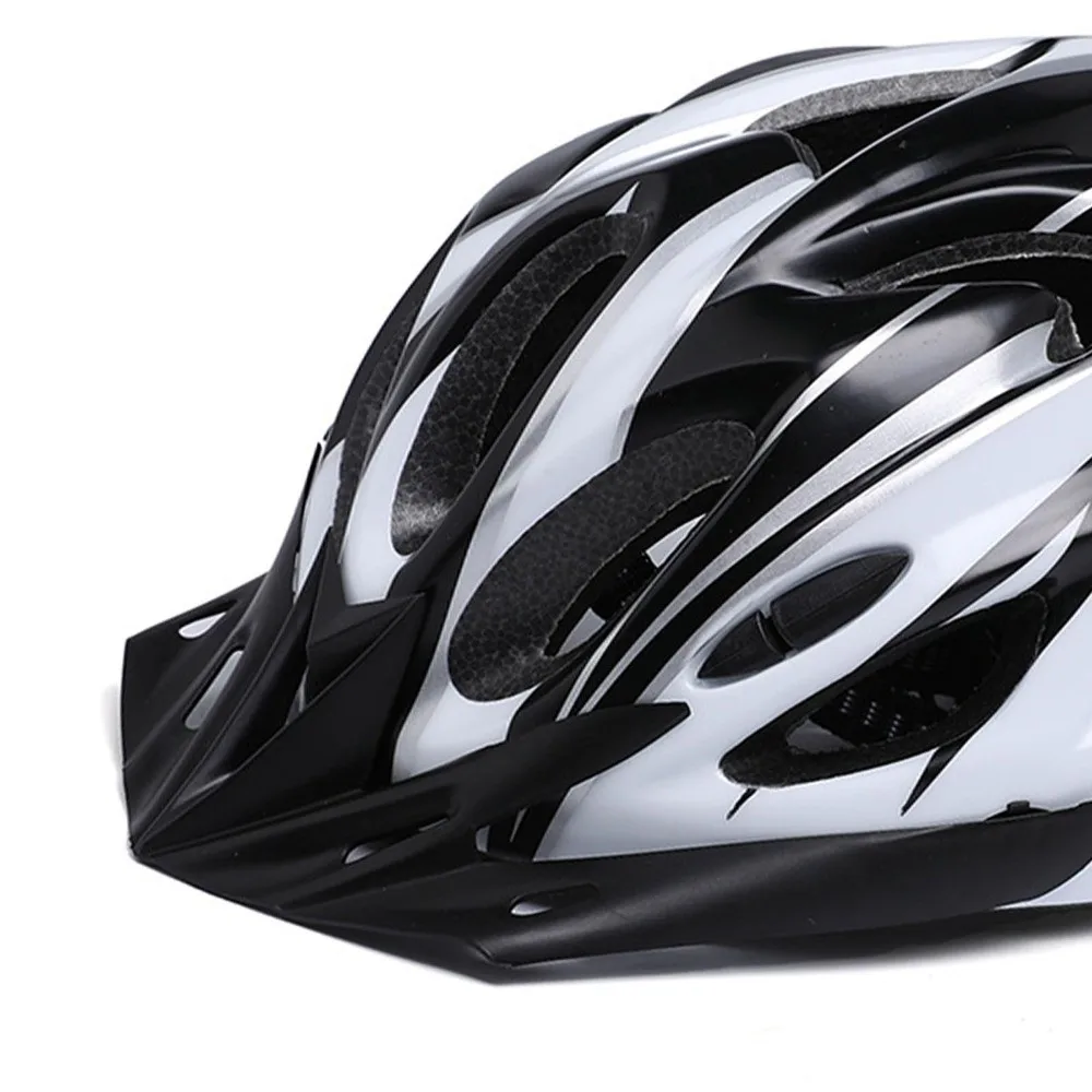 

Легкий велосипедный шлем с воздушным потоком EPS, велосипедный шлем для ПК, регулируемый с подушечками и козырьком, велосипедный шлем для езды на горном велосипеде