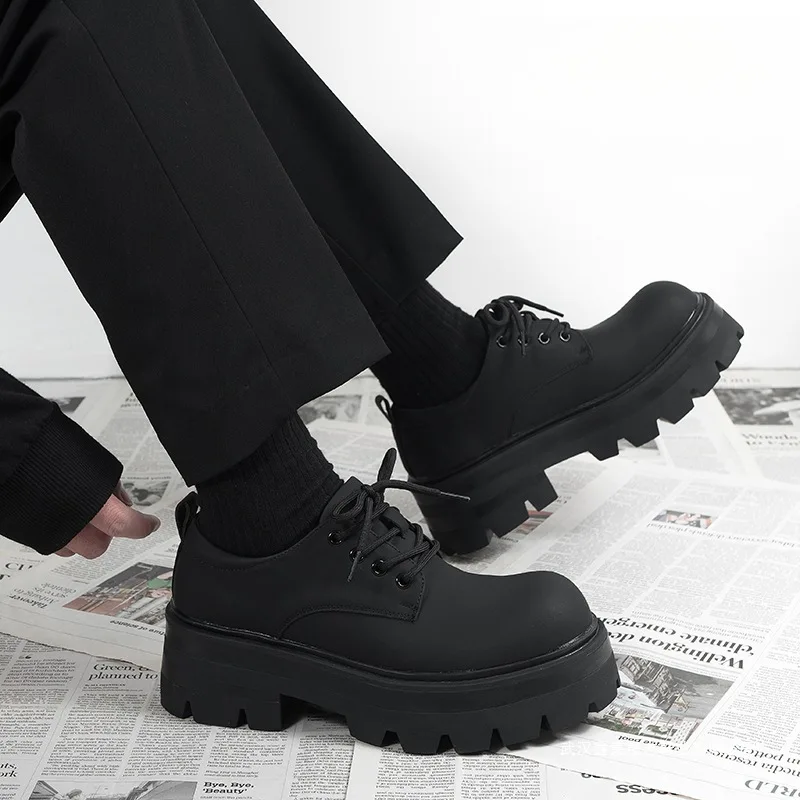 chaussures-decontractees-pour-hommes-style-britannique-en-cuir-mat-noir-rehaussantes-confortables-a-bout-rond-et-semelle-en-caoutchouc