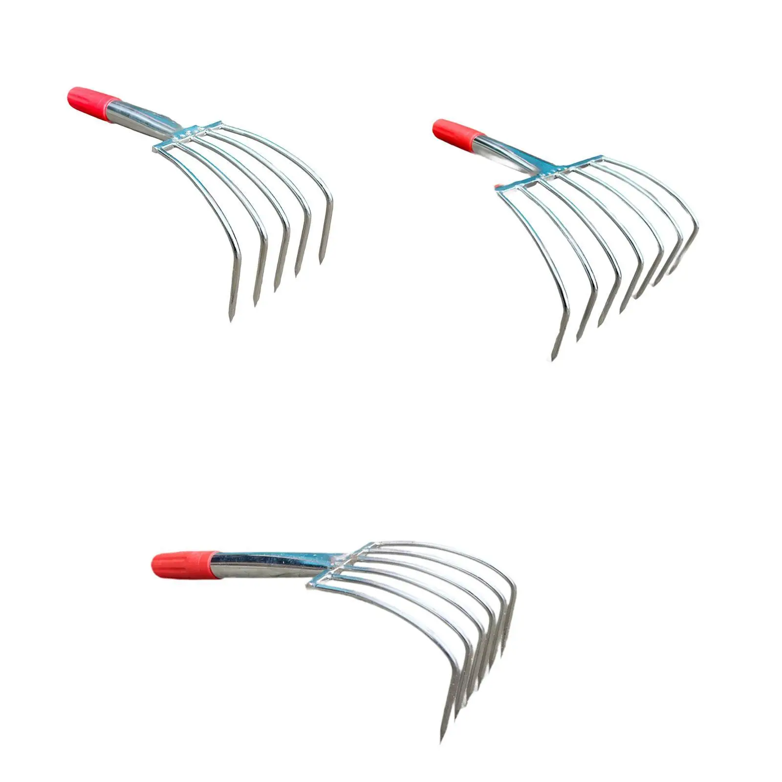 

Hand Rake Clamming Rake Weeding Lightweight Digging for Lawn Patio Beach