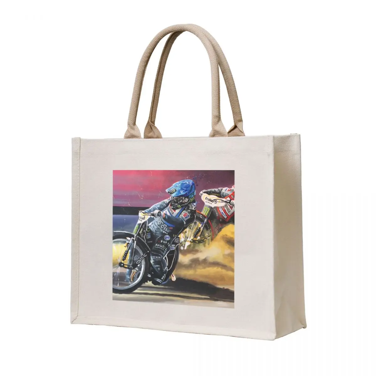 

Speedway Tai Woffinden Tote Bag large tote bag eco pack Gift bags Big bag women