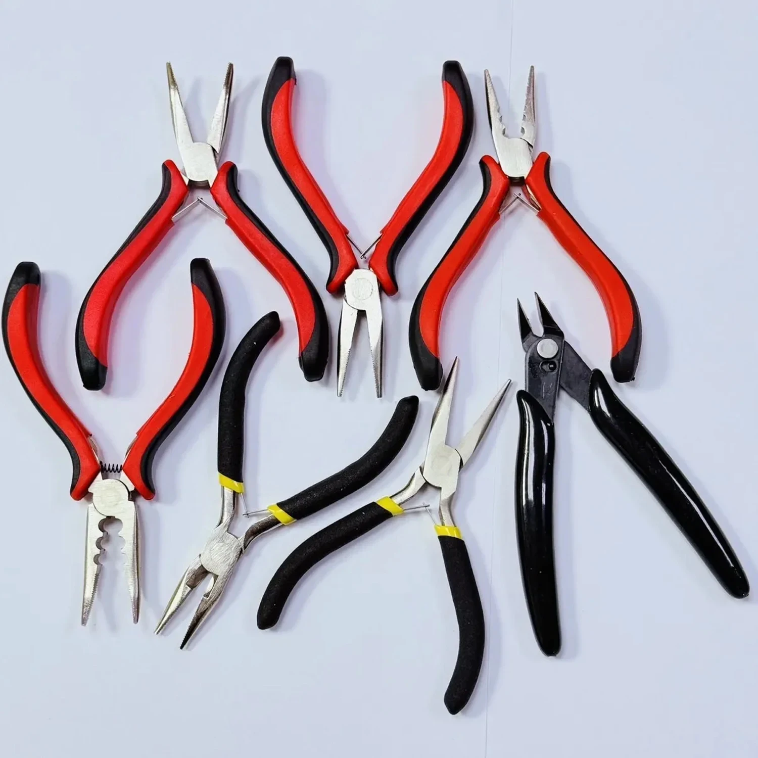 마이크로 실리콘 링용 헤어 익스텐션 플라이어 1개, I-팁 헤어 플라이어, 헤어 익스텐션 오프너 및 제거 도구