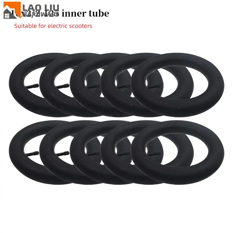 

New10X2/2.125 inner tube Butyl rubber for trolley electric skateboard, folding car tire inner tube