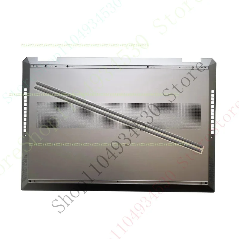 HC nueva funda inferior para portátil HP Spectre X360 15-DF TPN-Q213 cubierta de Base inferior tapa inferior con pies de tira de goma L38097-001 marrón