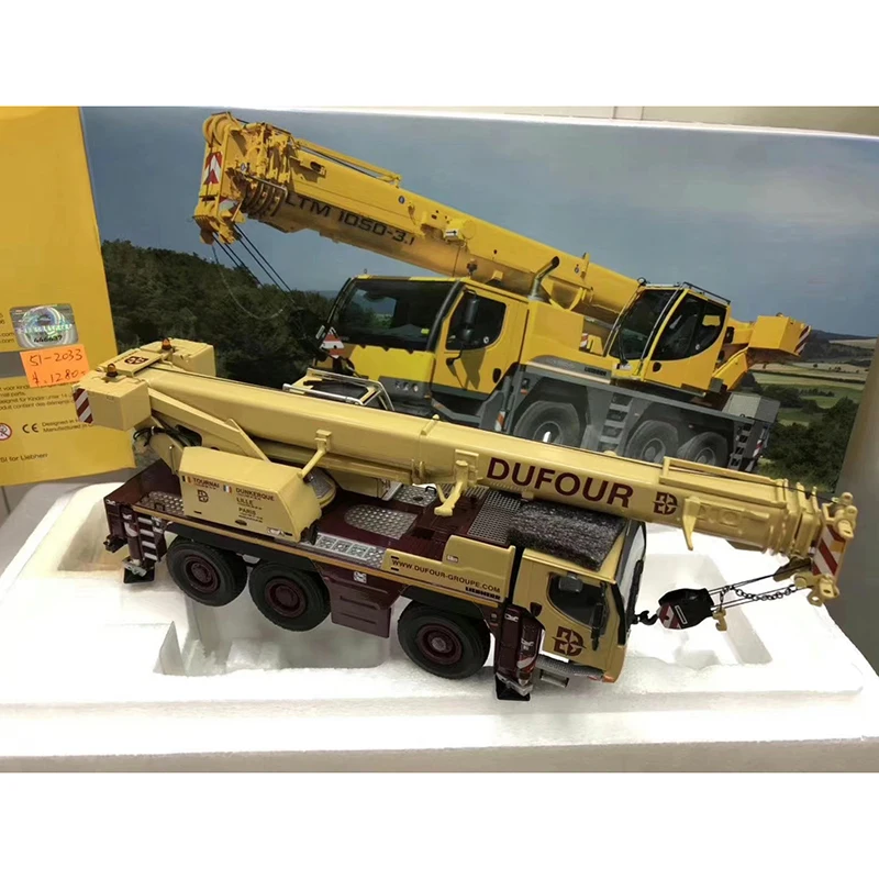 

WSI Diecast 1:50 Scale LIEBHERR LTM 1050-3.1 Alloy Crane Model 51-2033 Collection Souvenir Display Vehicle Toys